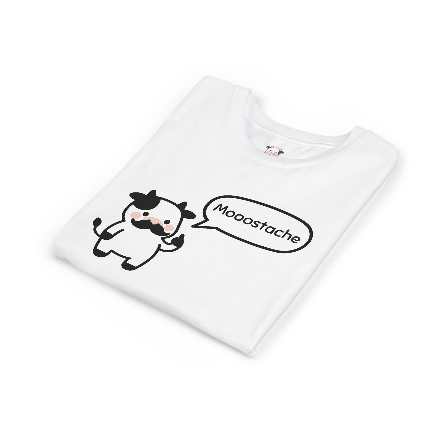 Mooostache - Youth Boy Short Sleeve Tee