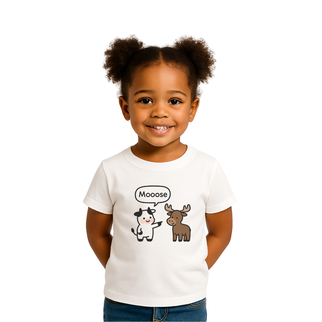 Mooose – Toddler Girl Short Sleeve Tee