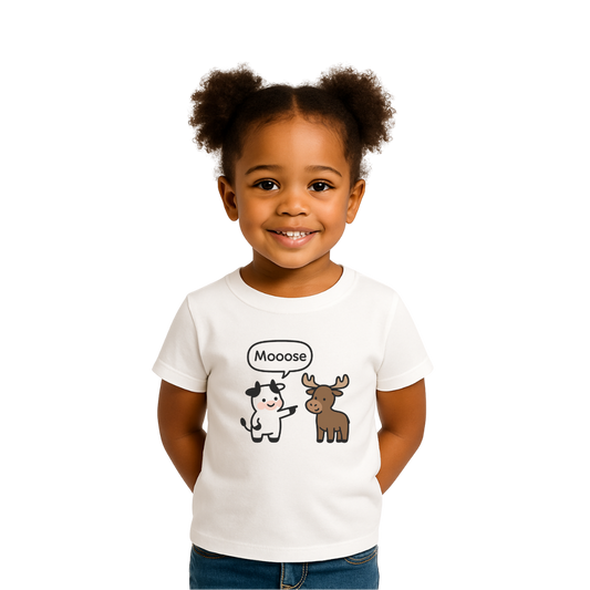 Mooose – Toddler Girl Short Sleeve Tee