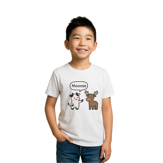 Mooose - Youth Boy Short Sleeve Tee