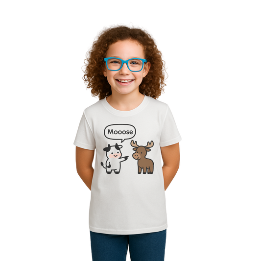 Mooose - Youth Girl Short Sleeve Tee