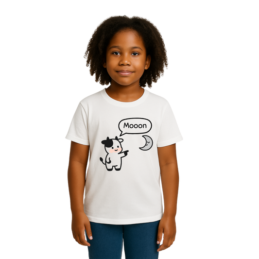 Mooon - Youth Girl Short Sleeve Tee