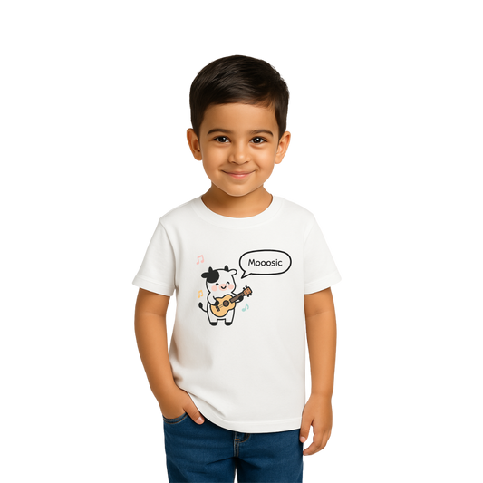 Mooosic – Toddler Boy Short Sleeve Tee