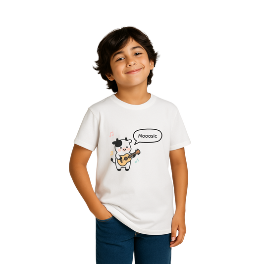 Mooosic - Youth Boy Short Sleeve Tee
