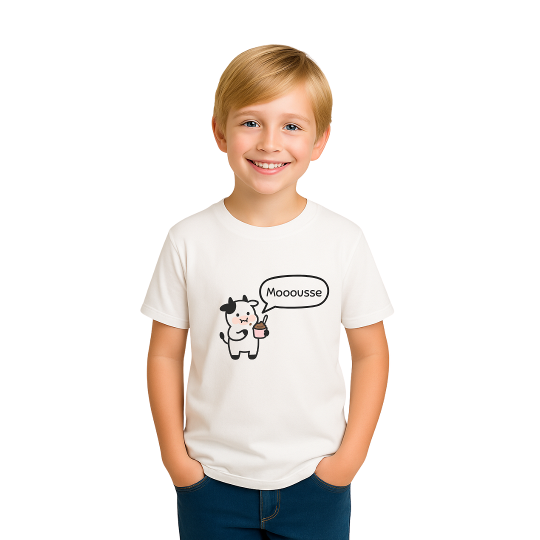 Mooousse - Youth Boy Short Sleeve Tee