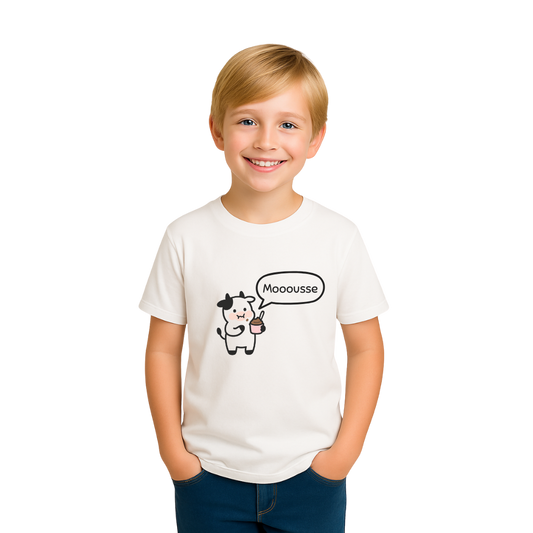 Mooousse - Youth Boy Short Sleeve Tee