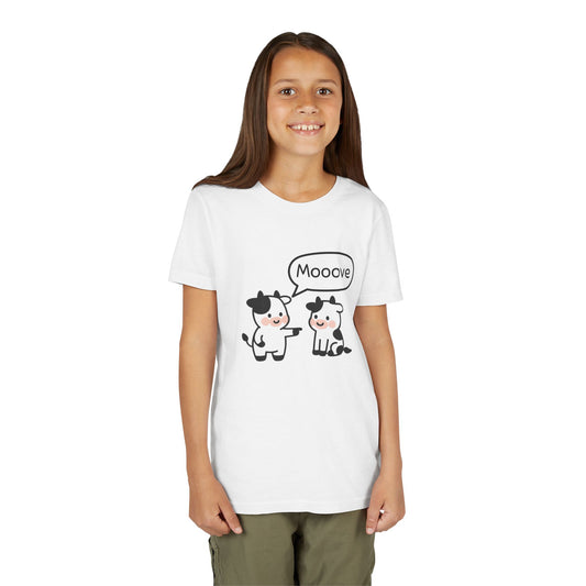 Mooove - Youth Girl Short Sleeve Tee