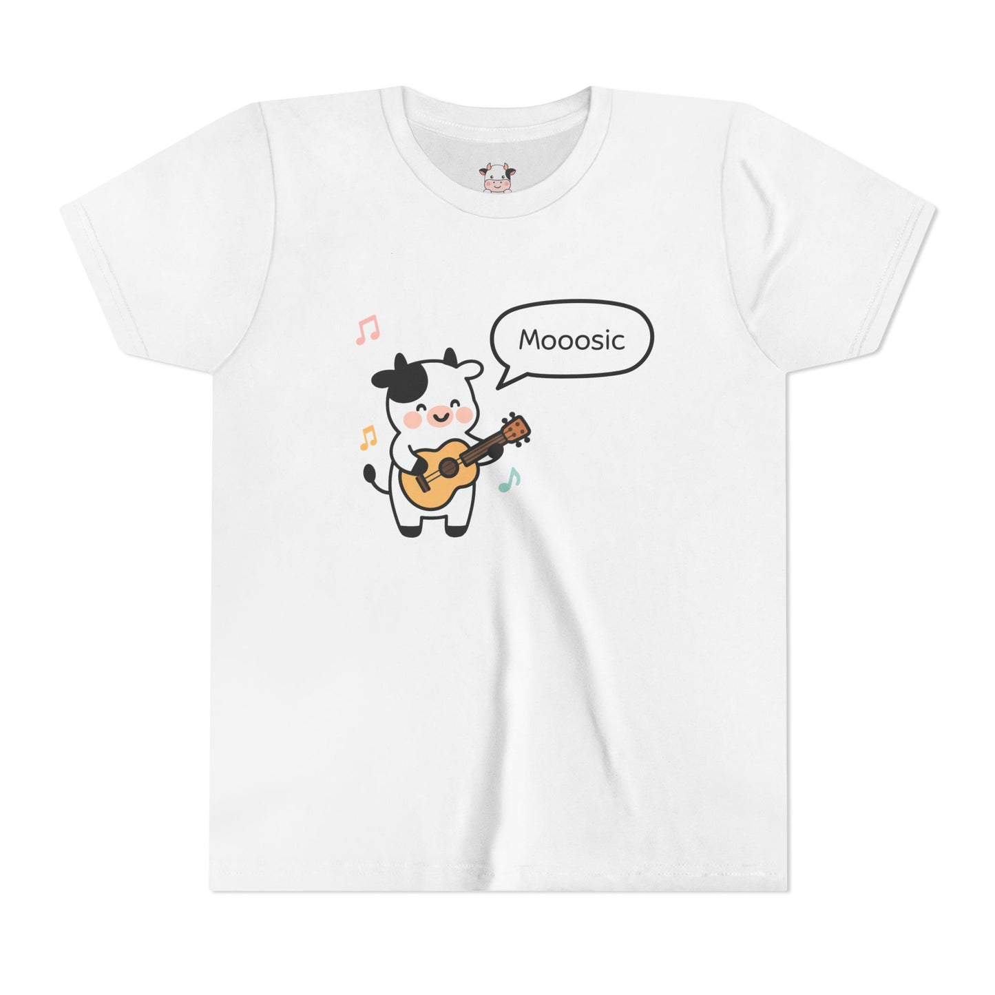 Mooosic - Youth Girl Short Sleeve Tee