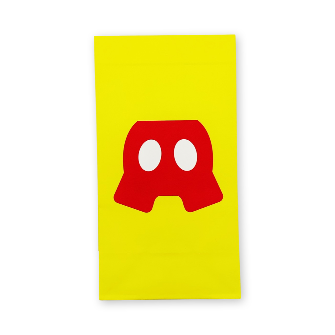 SET of 12 Mickey Mouse Paper Bag with Sticker