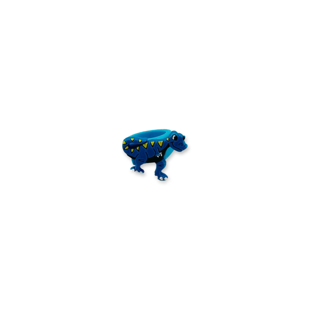 SET of 10 Dinosaur Rings