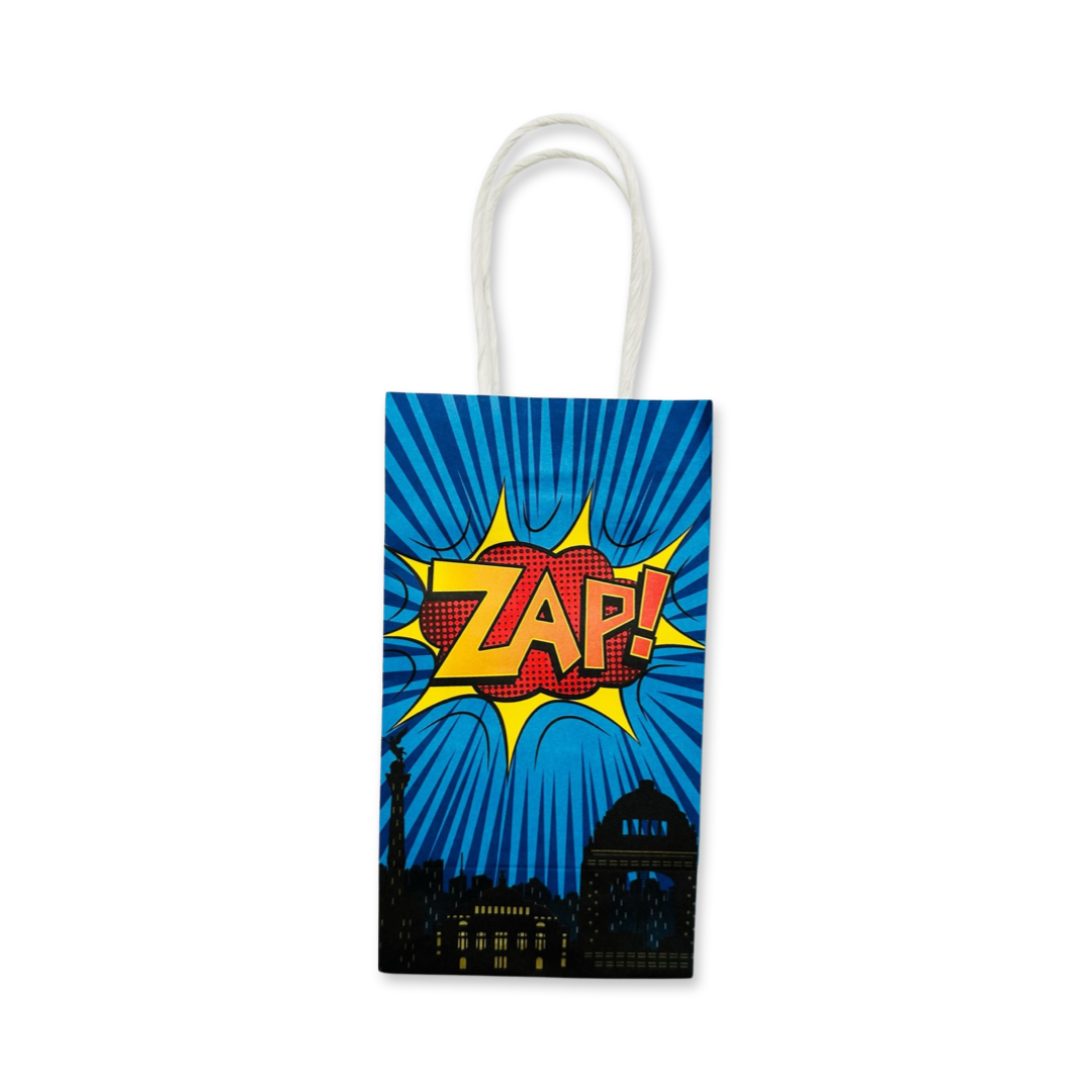 Superhero paper bag