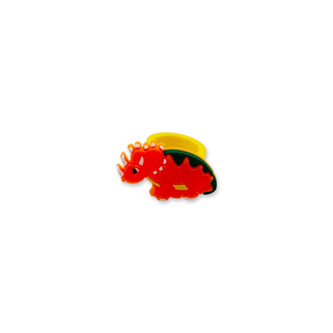 SET of 10 Dinosaur Rings