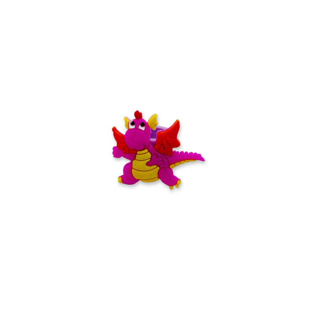 SET of 10 Dinosaur Rings
