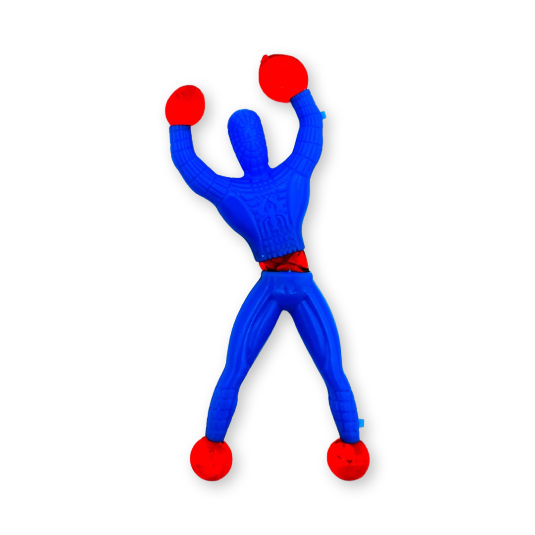SET of 10 Wall Crawling Spider Man
