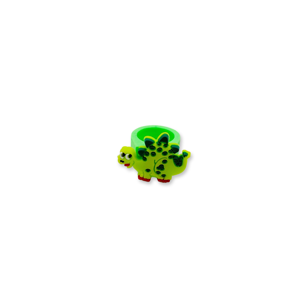 SET of 10 Dinosaur Rings