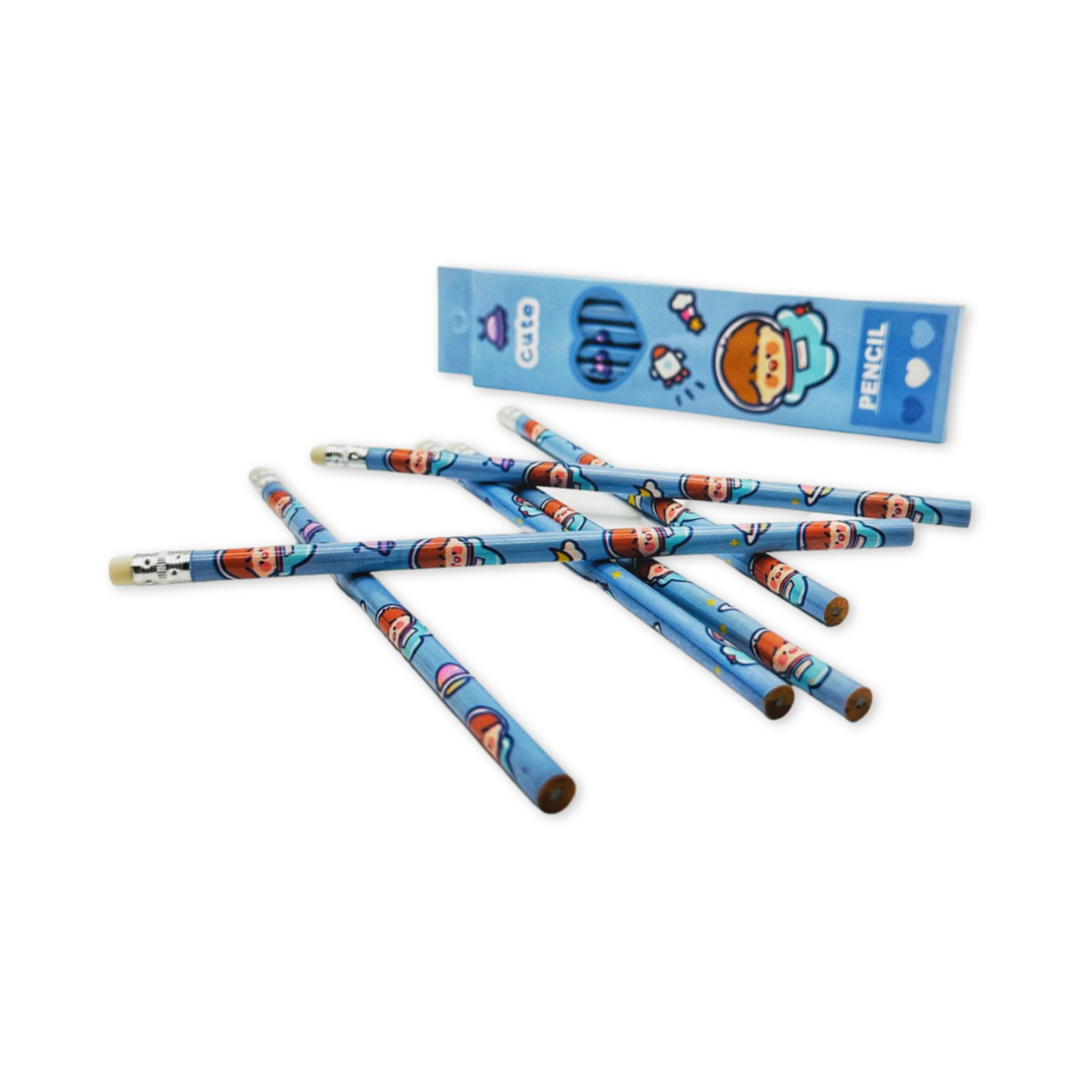 Box of 6 Astronaut Pencils