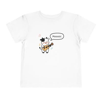 Mooosic – Toddler Girl Short Sleeve Tee