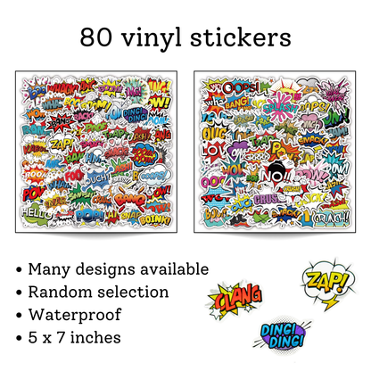 Superhero Party Favor Set — 20 Bags + 140 Favors