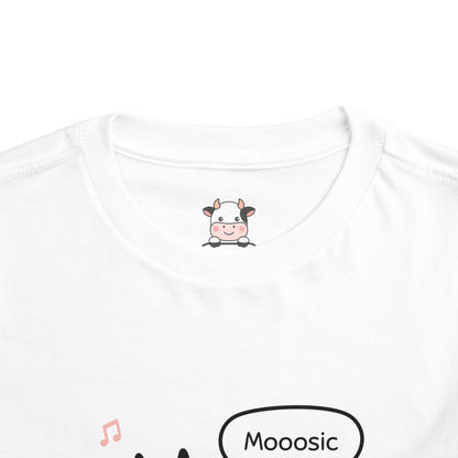 Mooosic – Toddler Girl Short Sleeve Tee