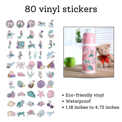 Mermaid Party Favor Set – 20 Bags + 160 Favors