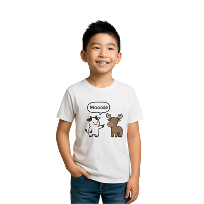 Mooose - Youth Boy Short Sleeve Tee