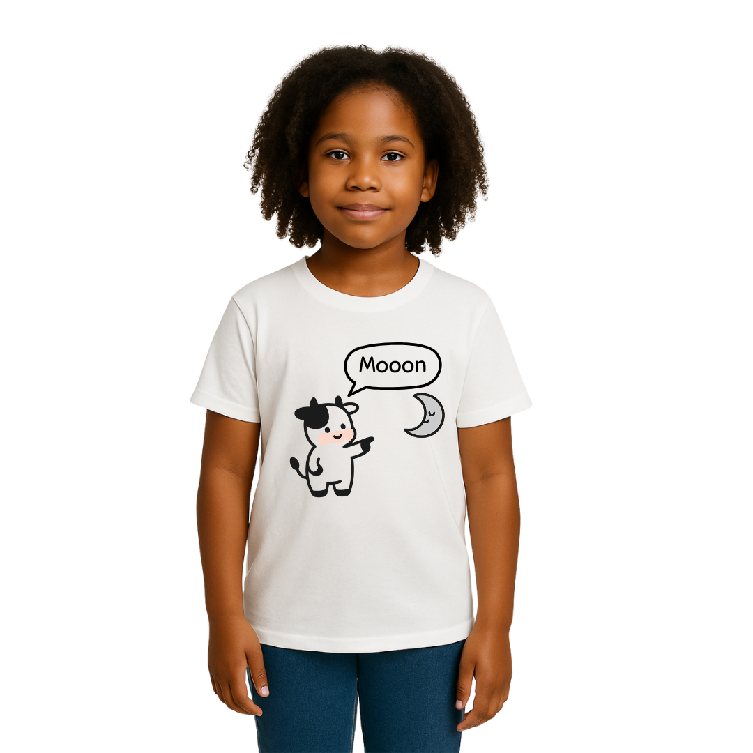 Mooon - Youth Girl Short Sleeve Tee