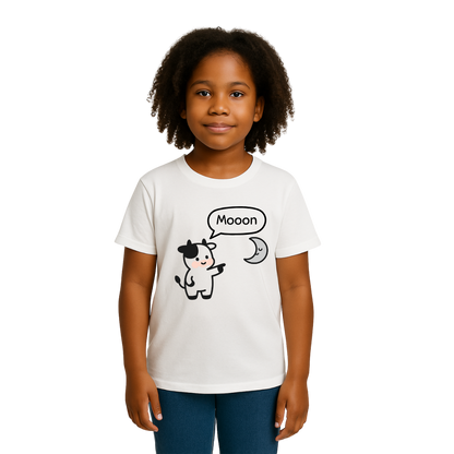 Mooon - Youth Girl Short Sleeve Tee