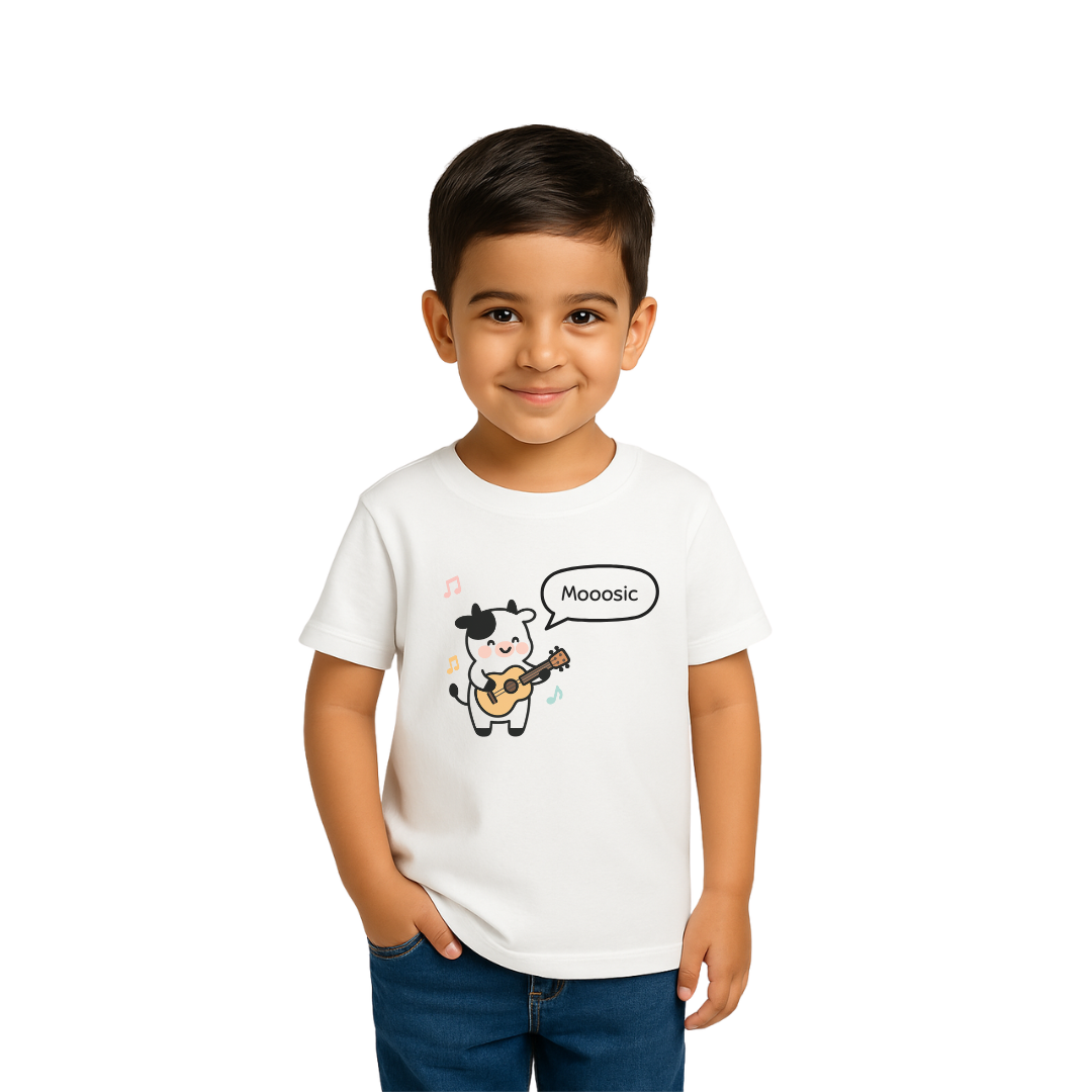Mooosic – Toddler Boy Short Sleeve Tee