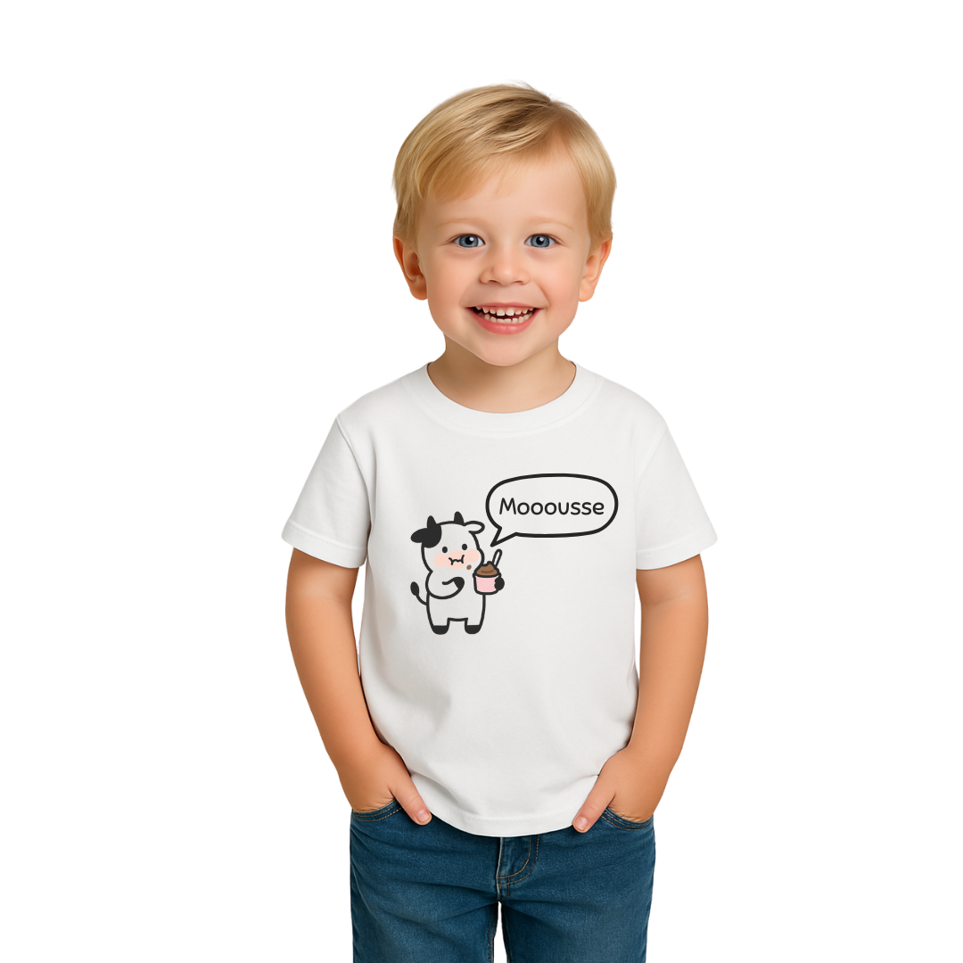 Mooousse – Toddler Boy Short Sleeve Tee