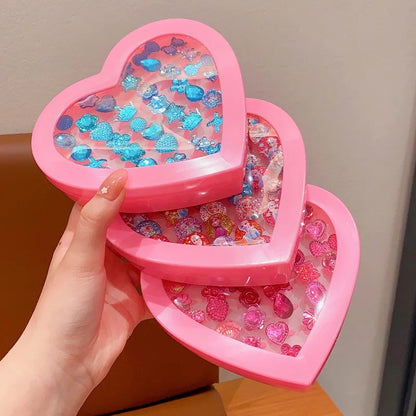 GIFT BOX 36 princess rings