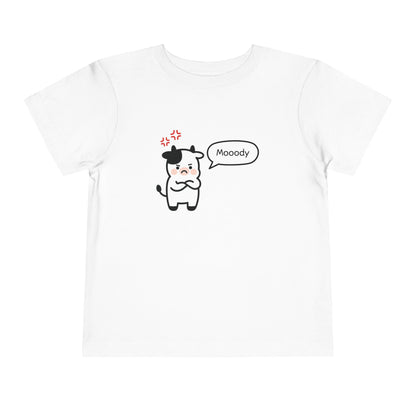 Mooody – Toddler Girl Short Sleeve Tee