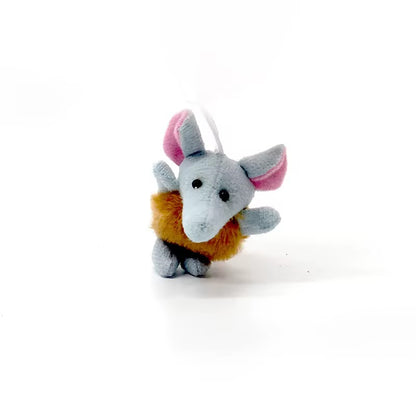 Mini Plush Animal Keychain – Cute Party Favor for Kids
