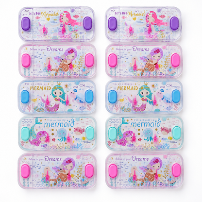 Mermaid Water Ring Toss Party Favors • Set of 10