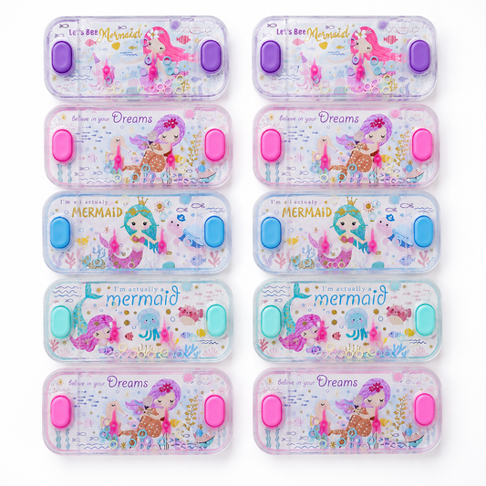 Mermaid Water Ring Toss Party Favors • Set of 10