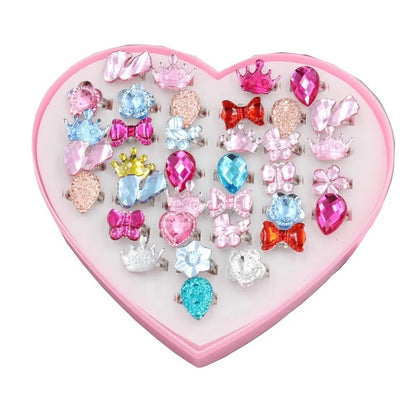 GIFT BOX 36 princess rings