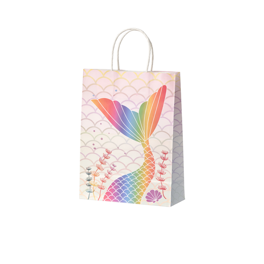 Set of 8 Mermaid Party Favor Bags