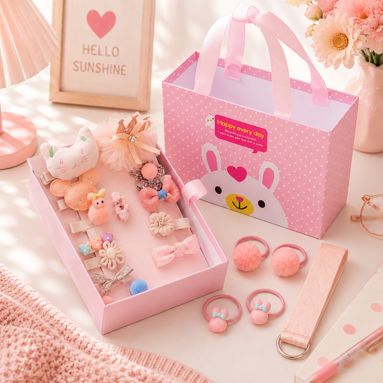 Hair Accessories Gift Box for Girls