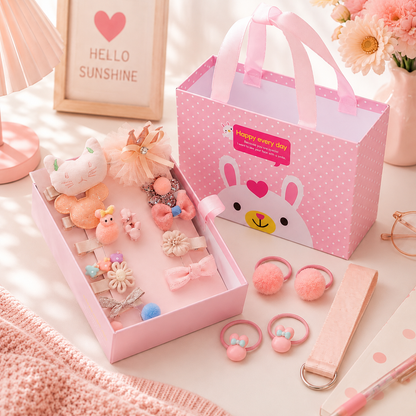 Hair Accessories Gift Box for Girls