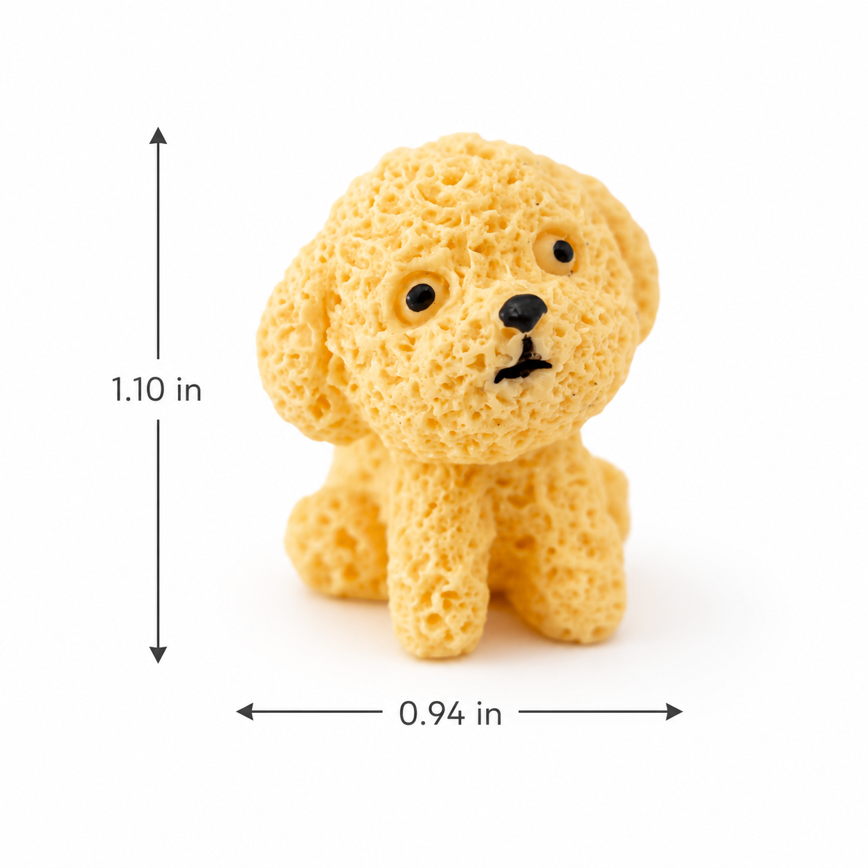 SET of 10 Resin puppies