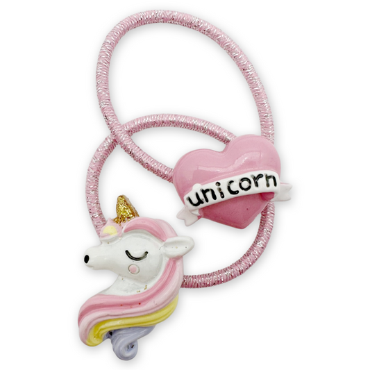 SET of 2 Unicorn hairbands