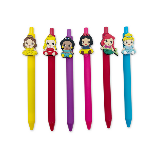 SET of 5 Disney Princess pen