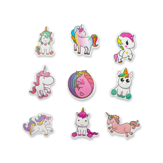 SET of 25 Unicorn Stickers