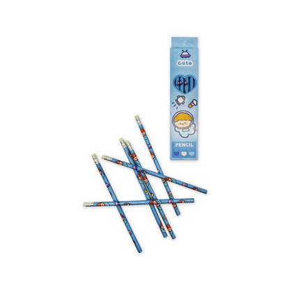 Box of 6 Astronaut Pencils