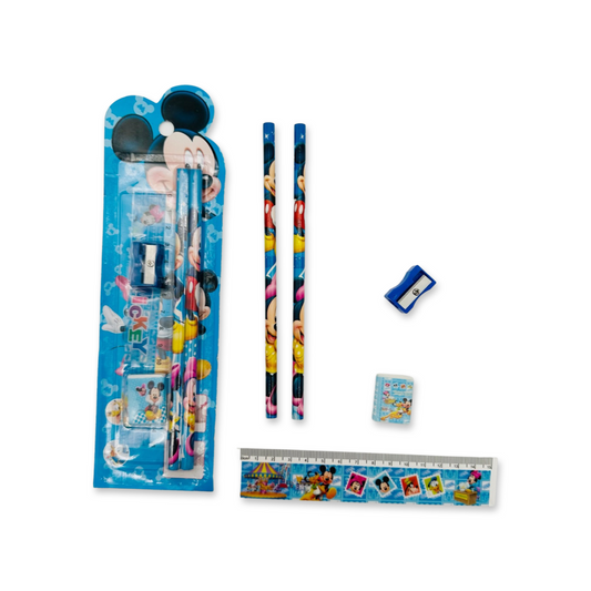 SET of 4 Mickey Mouse Stationery kit