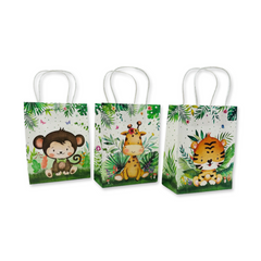 Jungle Animals paper bag with handles