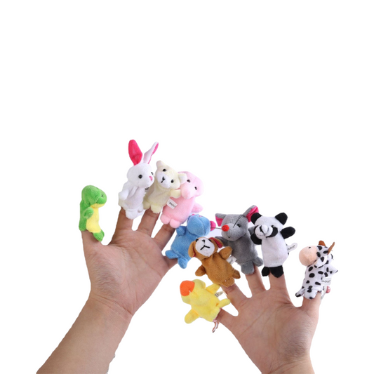 SET of 10 Finger Puppets