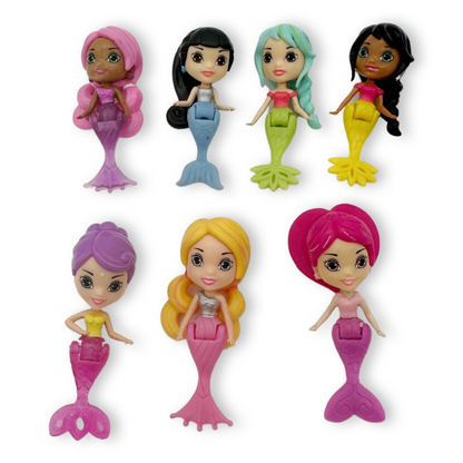 SET of 10 Mermaid Doll