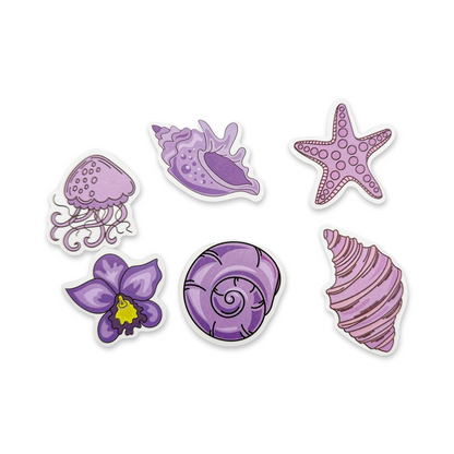 SET of 25 Mermaid Stickers