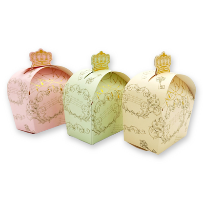 SET of 6 Princess Paper Box