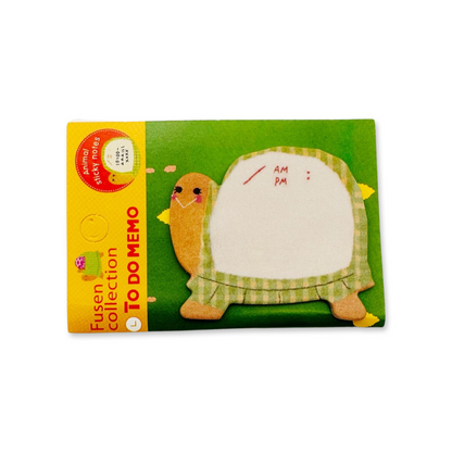 SET of 10 Animal Sticky Memo Pad
